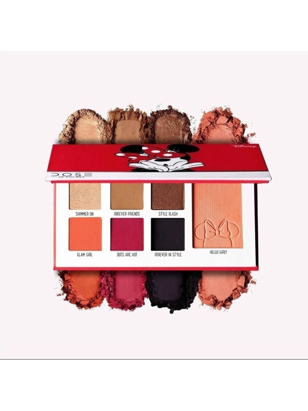 Dose of Colors x Disney Minnie Eyeshadow Blush Palette NIB Limited Edition 2018